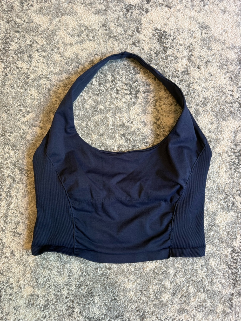 Free People Deep Navy Ribbed Tank